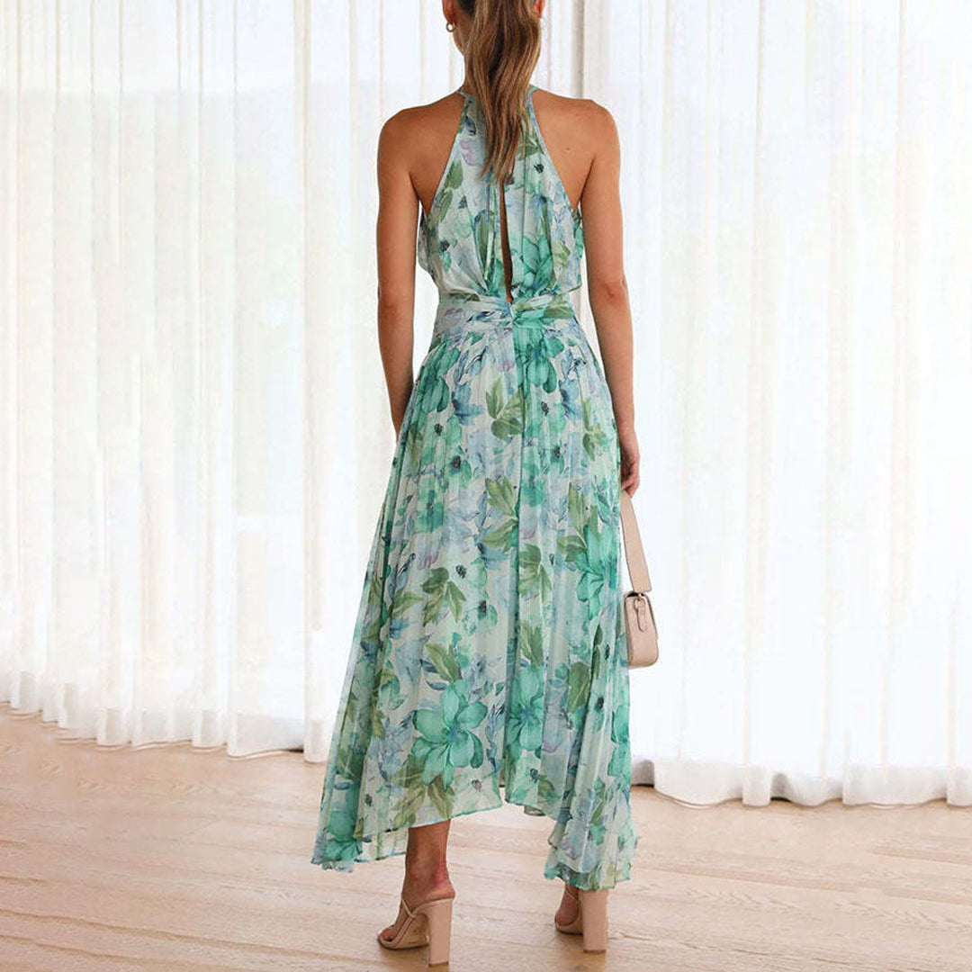 Women's Floral Maxi Dress Lightweight Summer