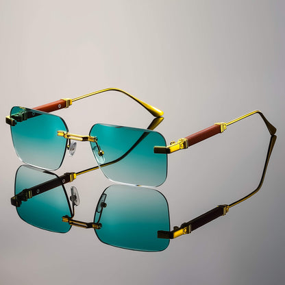 Sleek Frameless Sunglasses