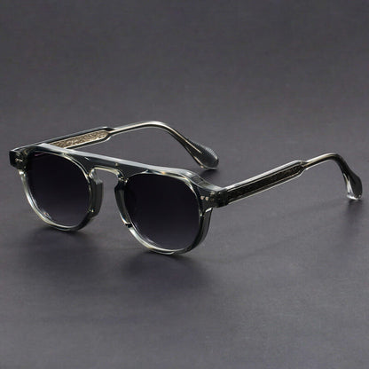 Classic Retro Oval Sunglasses