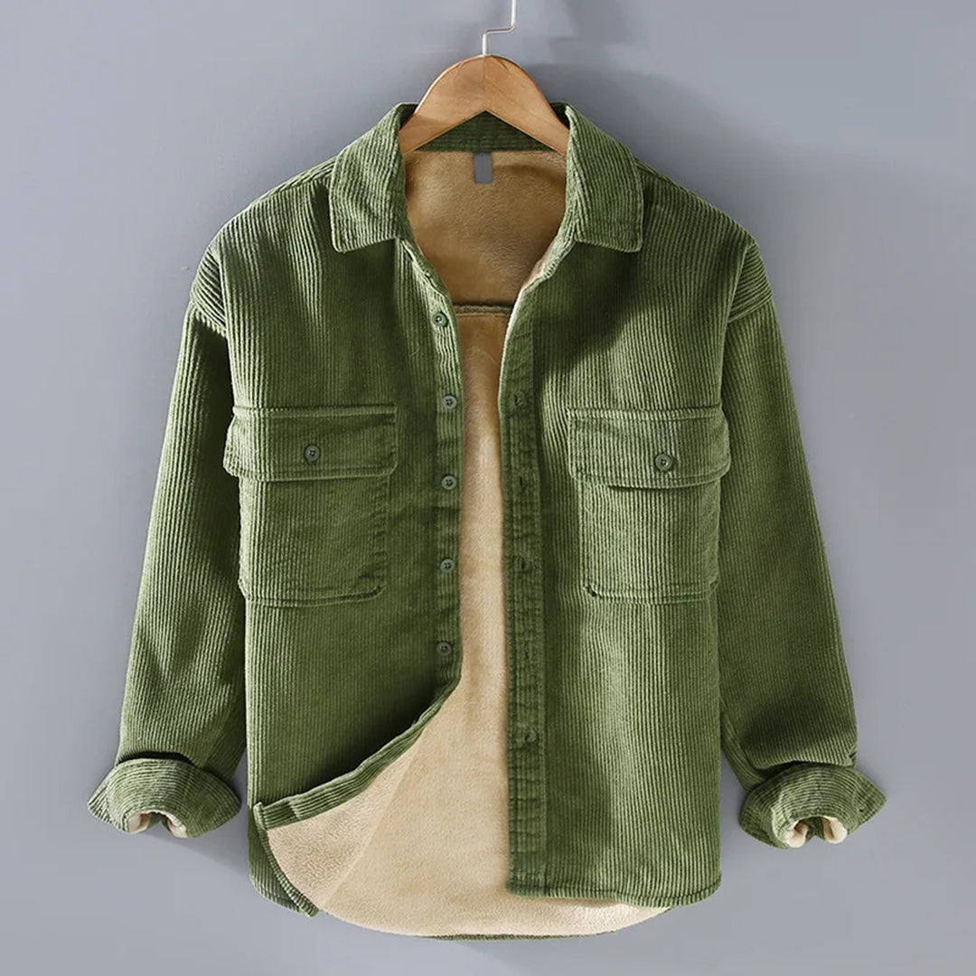 Stylish Mens Spring Casual Button Jacket