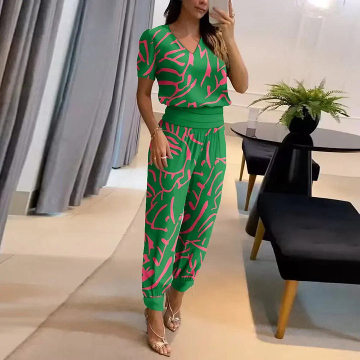 Women's Printed Jumpsuit