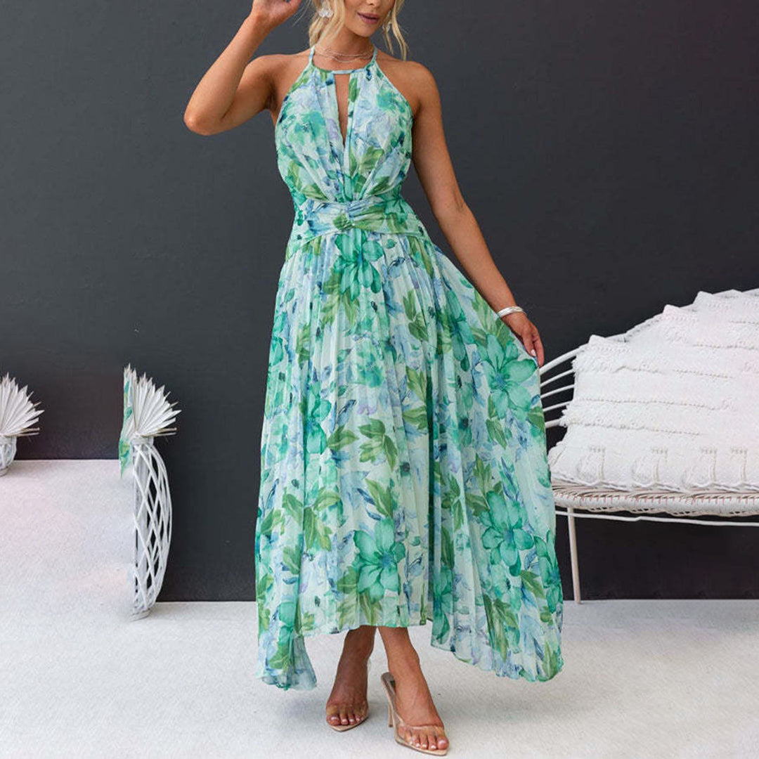Women's Floral Maxi Dress Lightweight Summer