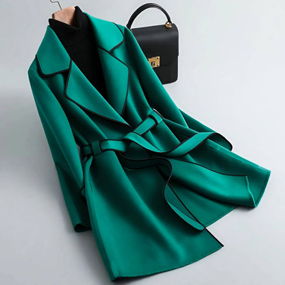 Warm Women's Wool Winter Coat