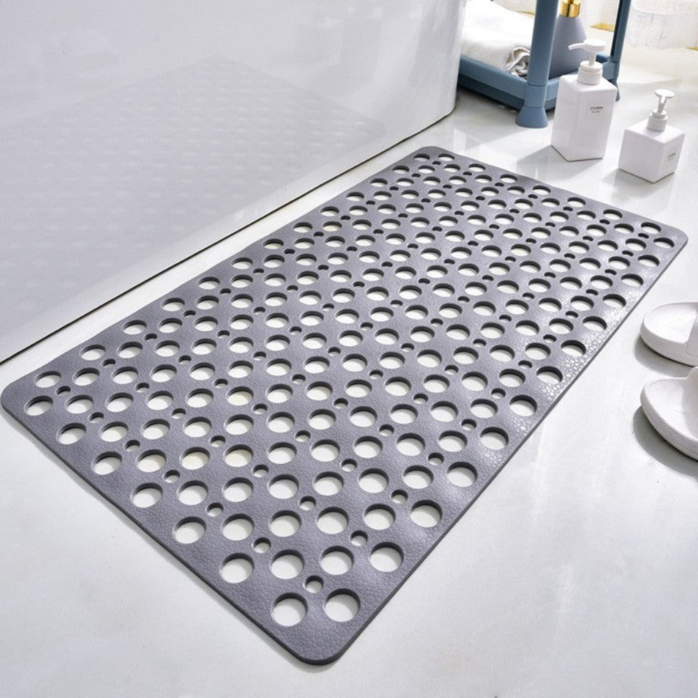 Anti-Slip Shower Mat With Suction Cups For Secure Grip