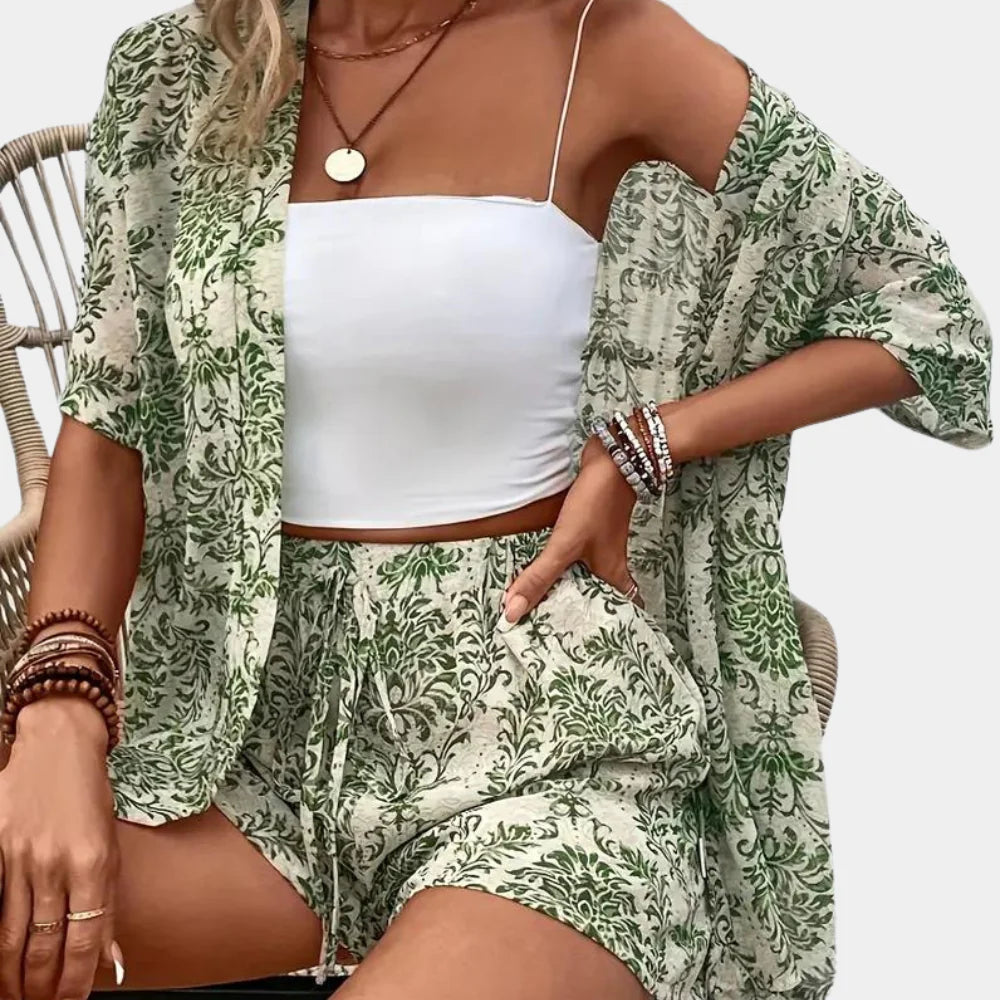Women's 2-Piece Summer Set Lightweight Comfortable - VibreMode