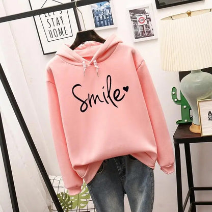 Women's Long Sleeve Hoodie Soft Warm
