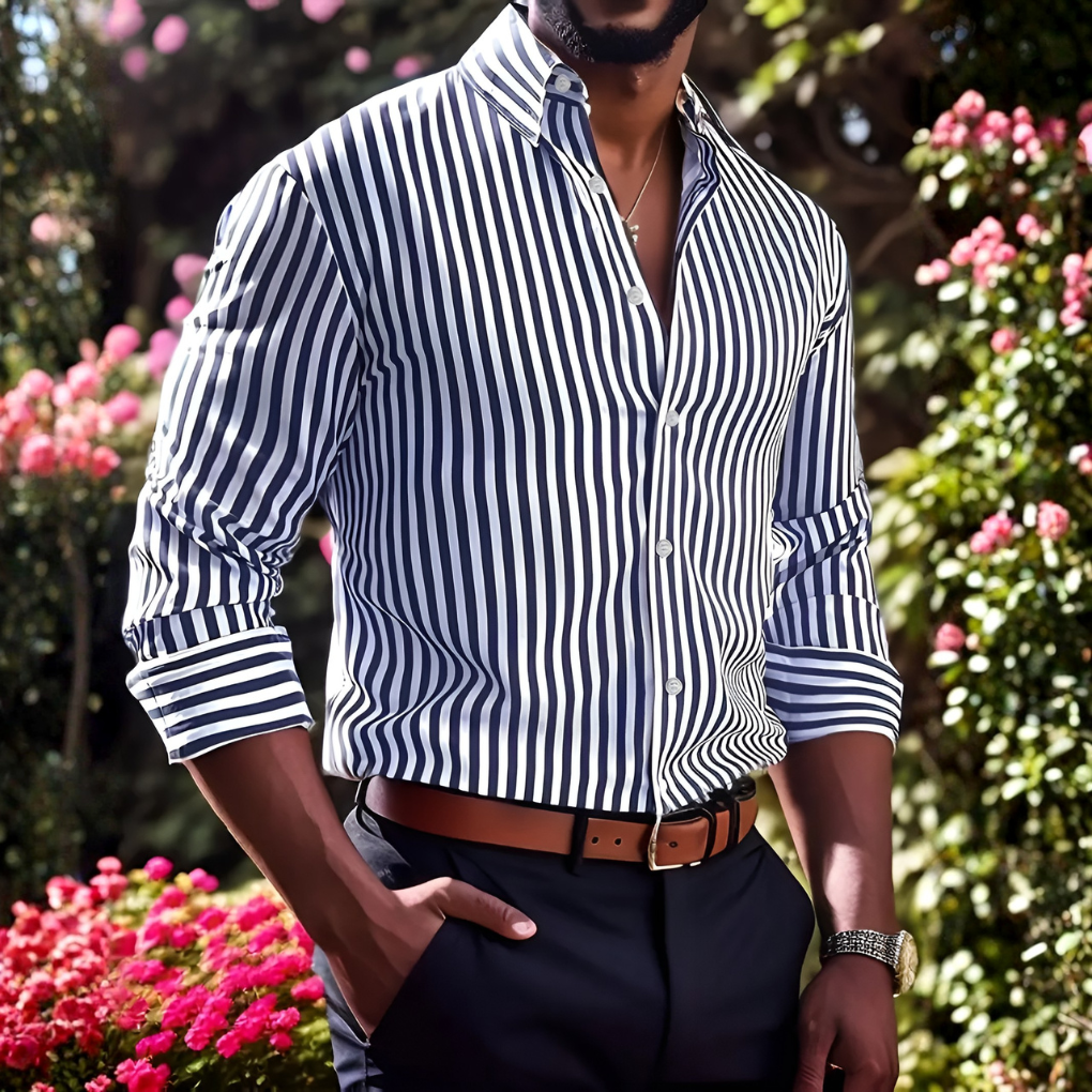 Cotton Striped Casual Shirt