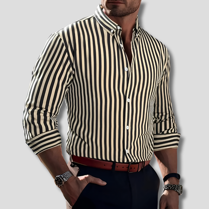 Cotton Striped Casual Shirt