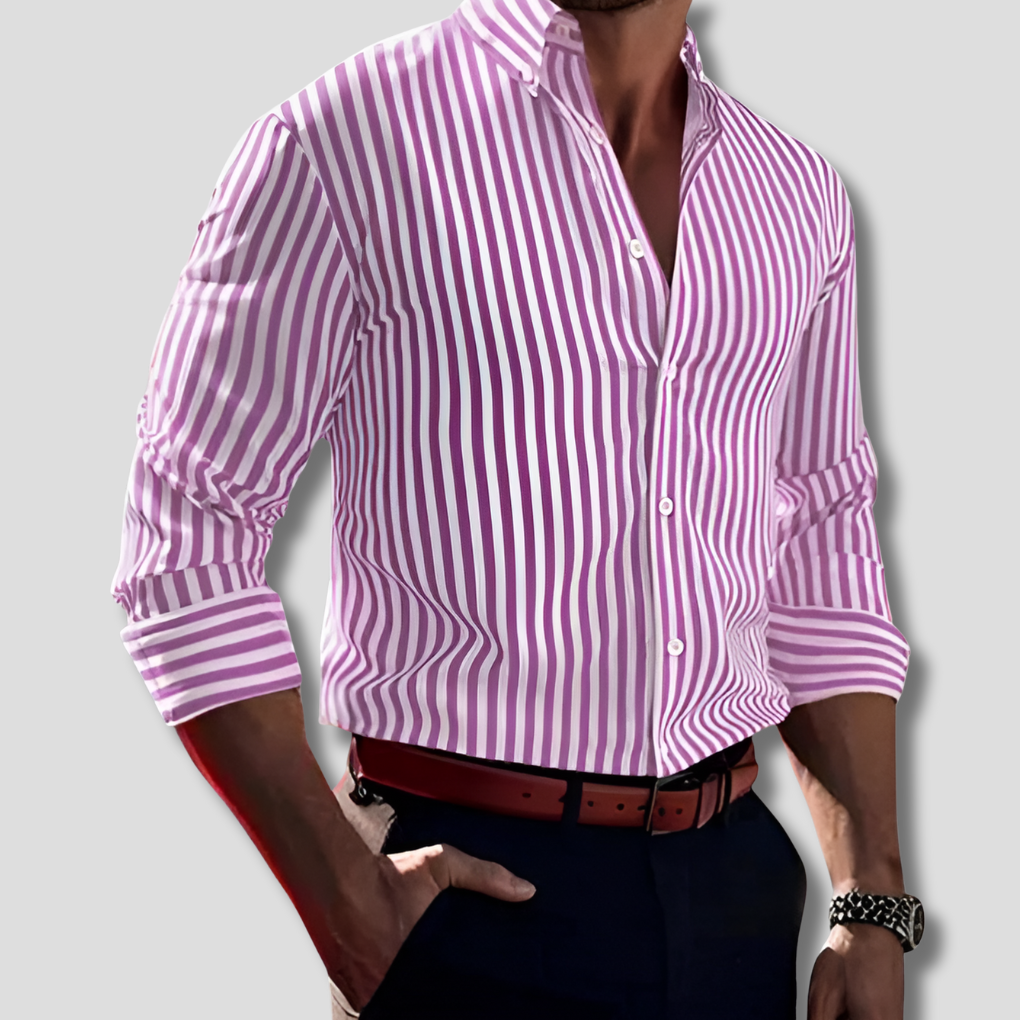 Cotton Striped Casual Shirt