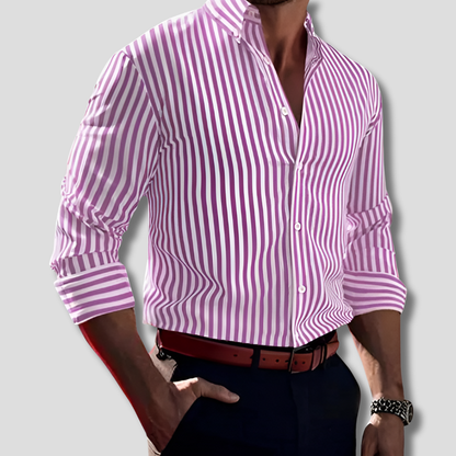 Cotton Striped Casual Shirt