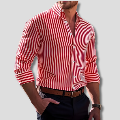 Cotton Striped Casual Shirt
