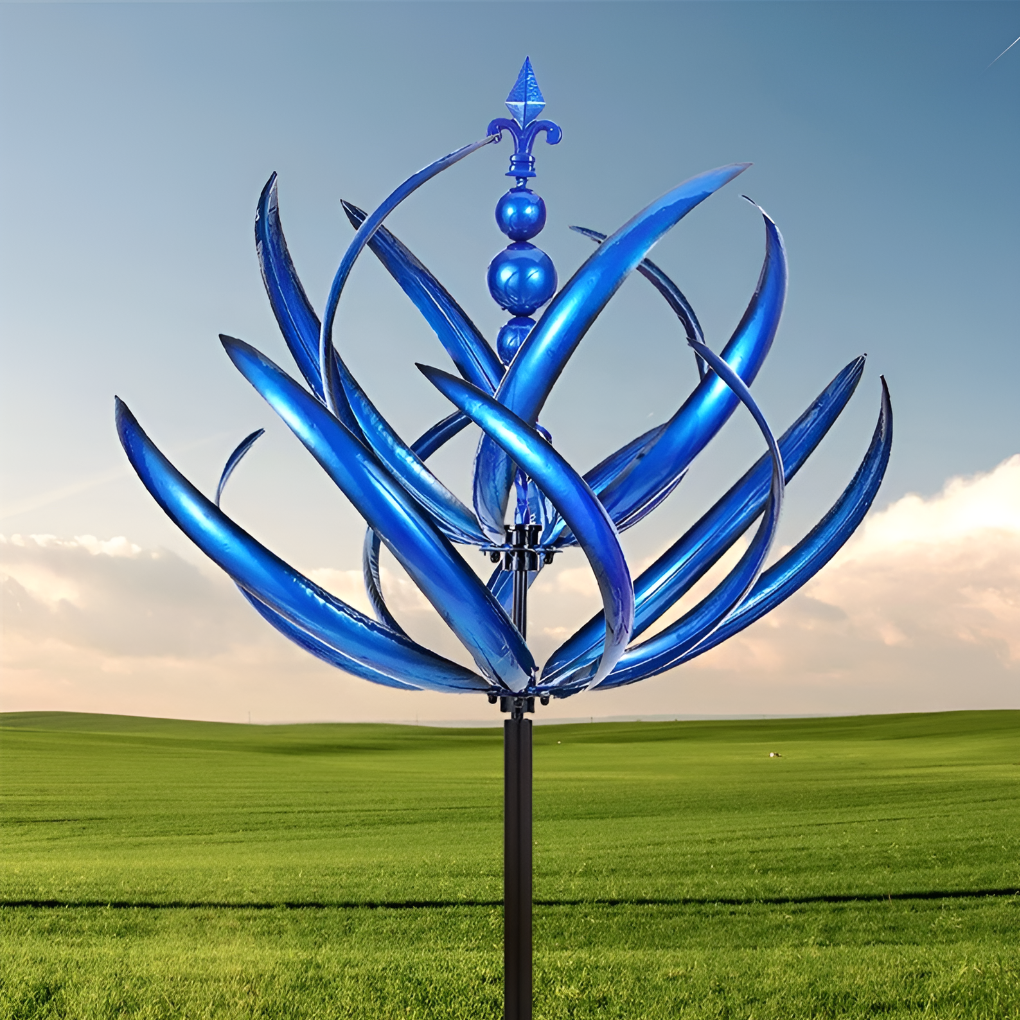 Wind Driven Kinetic Art Sculpture