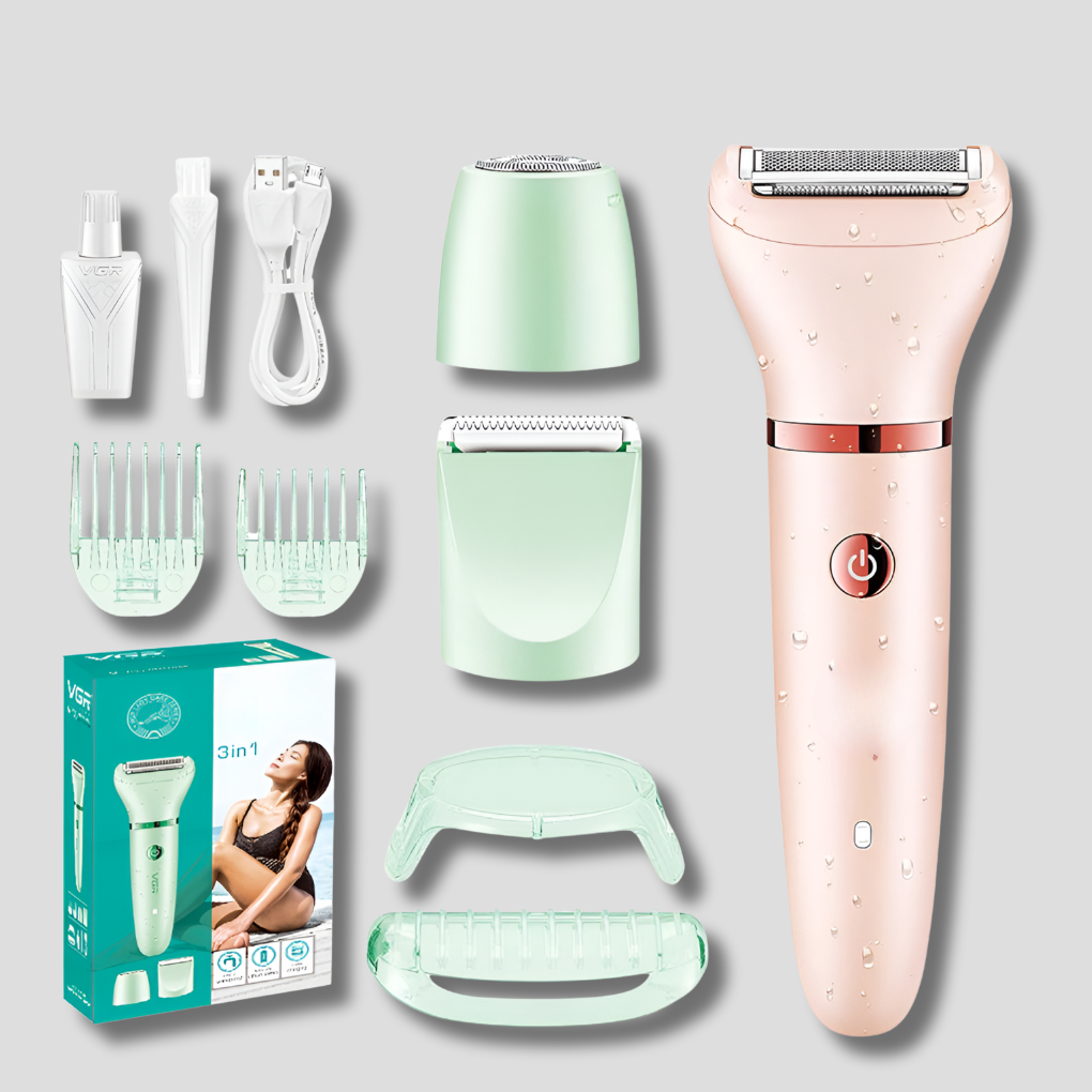 Women's 3-in-1 Electric Shaver - VibreMode