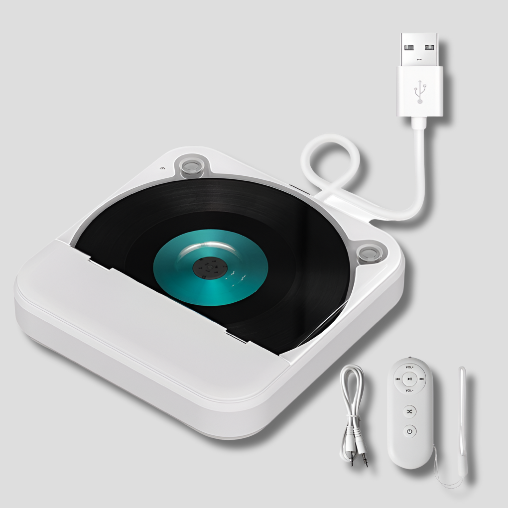 Portable Car Cd Player Compact Music Player - VibreMode
