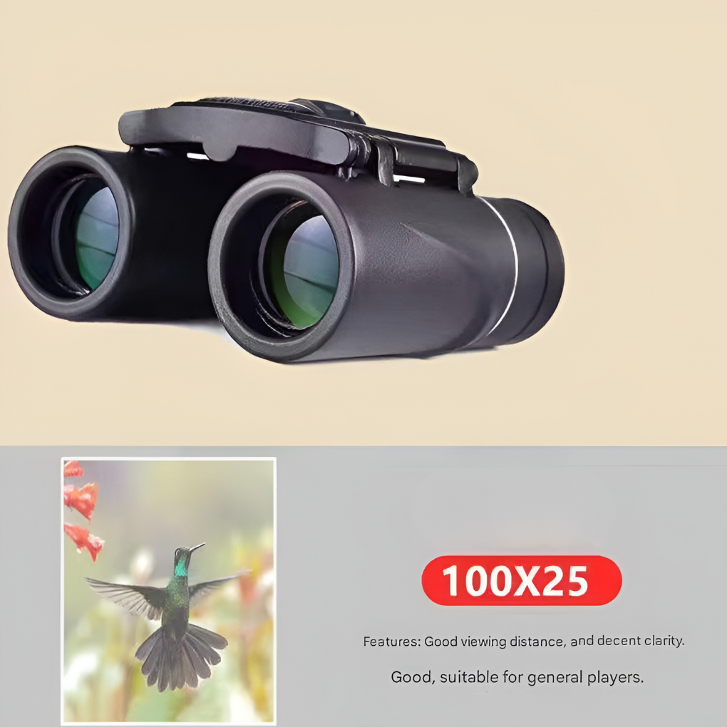 25x100 HD Binoculars - VibreMode