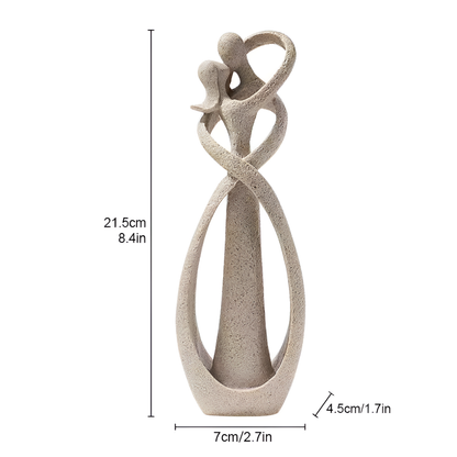 Timeless Love Abstract Art Sculpture