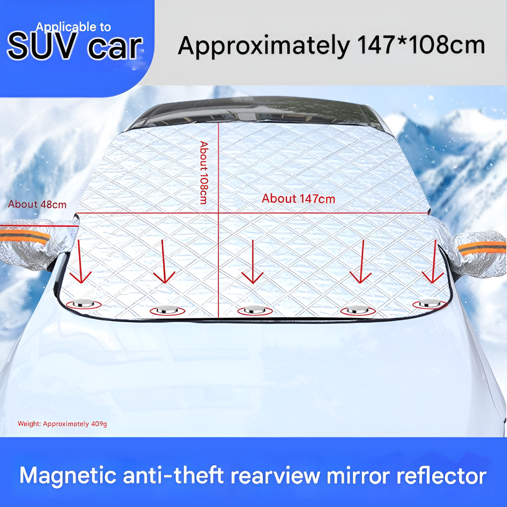 Magnetic Windshield Cover Anti Frost Protector - VibreMode
