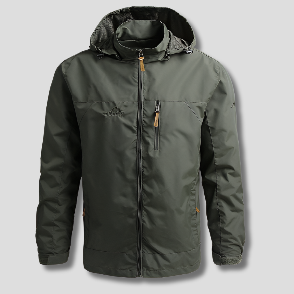 Men's Outdoor Jacket Waterproof Utility - VibreMode