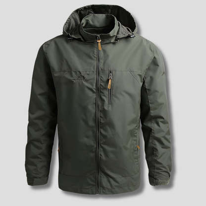 Men's Outdoor Jacket Waterproof Utility - VibreMode