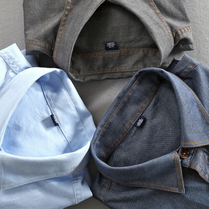 Pure Cotton Casual Button Shirt