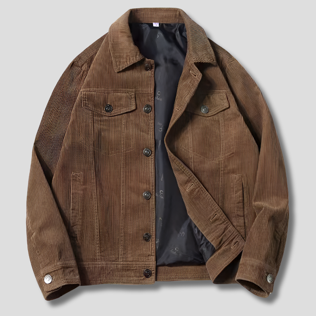Men's Slim Fit Corduroy Jacket