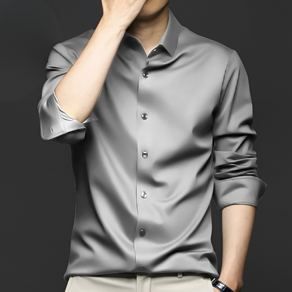 Men's Wrinkle- Dress Shirt