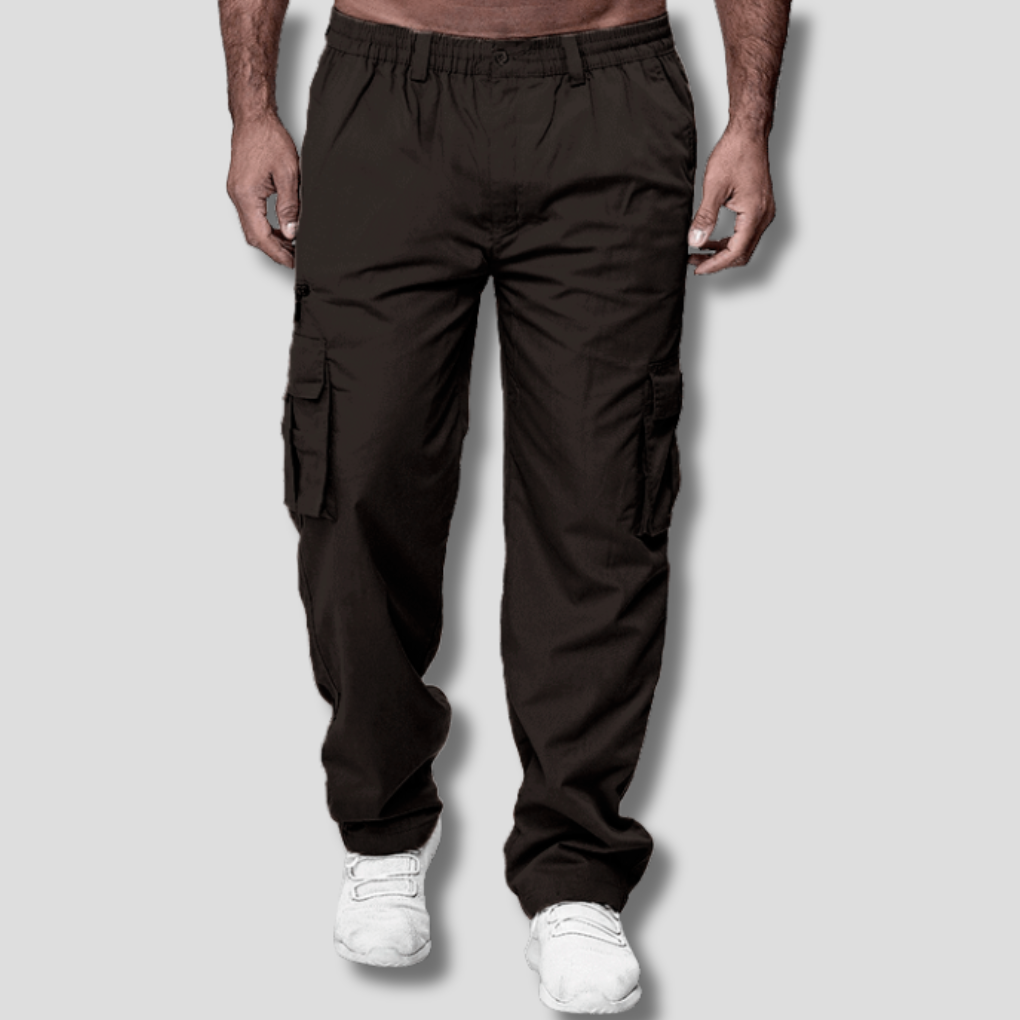 Men's Outdoor Pants Multi-Pocket Rugged
