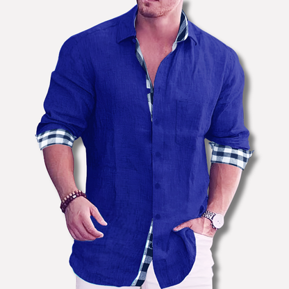 Men's Casual Button Down Shirt Classic Fit