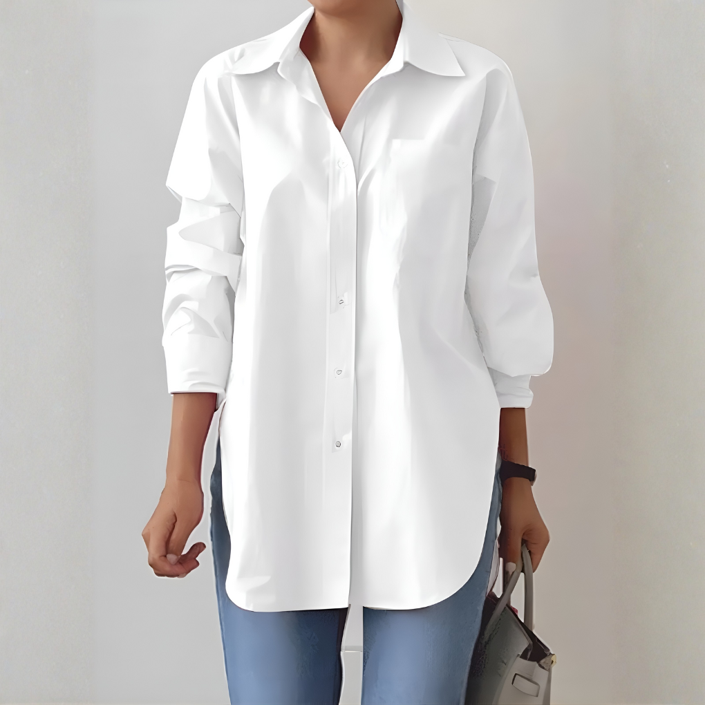 Women's Elegant Blouse Refined Design - VibreMode