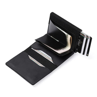 Apple Leather Wallet Tracker - VibreMode