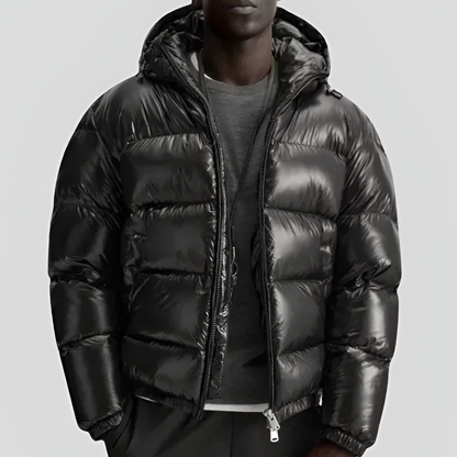 Men's Quilted Winter Coat - VibreMode