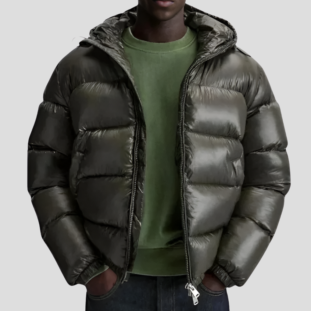Men's Quilted Winter Coat