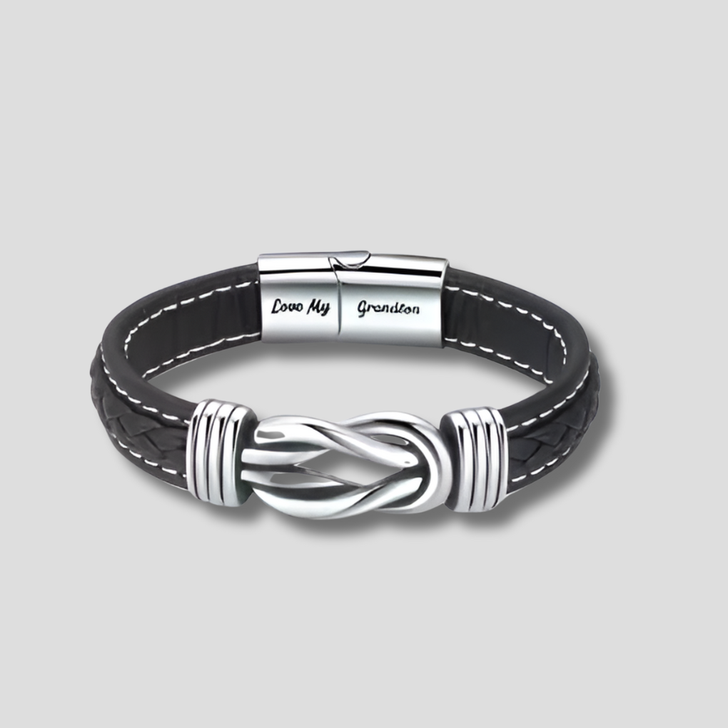 Men's Infinity Symbol Bracelet Stainless Steel - VibreMode