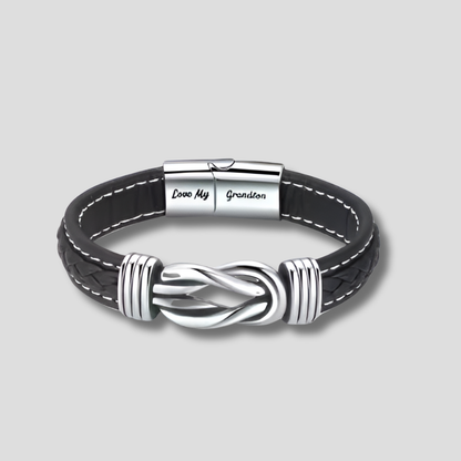 Men's Infinity Symbol Bracelet Stainless Steel - VibreMode