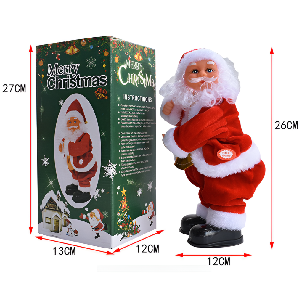 Singing Dancing Santa Claus Figure - VibreMode