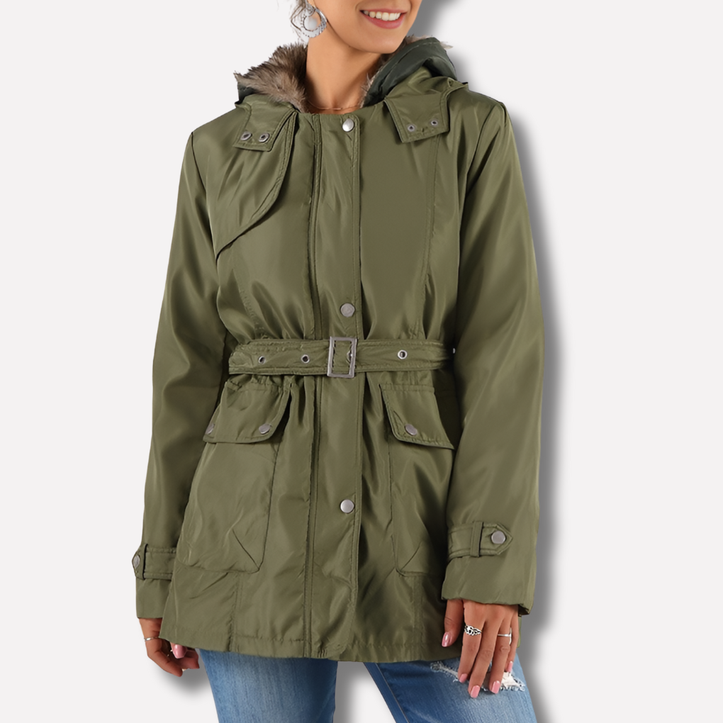 Women's Insulated Winter Parka Coat