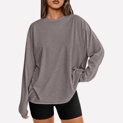 Women's Long Sleeve Oversized Shirt