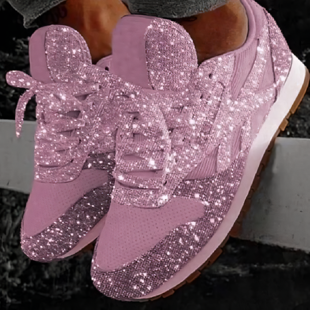 Women's Chunky Sneakers Glitter