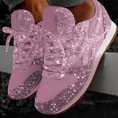 Women's Chunky Sneakers Glitter