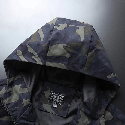 Military Green Camouflage Jacket