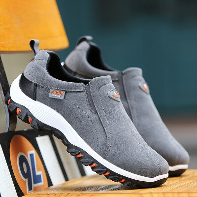 Waterproof Men's Hiking Shoes Leather Outdoor Sneakers
