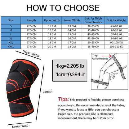 Knee Support Brace For Fitness