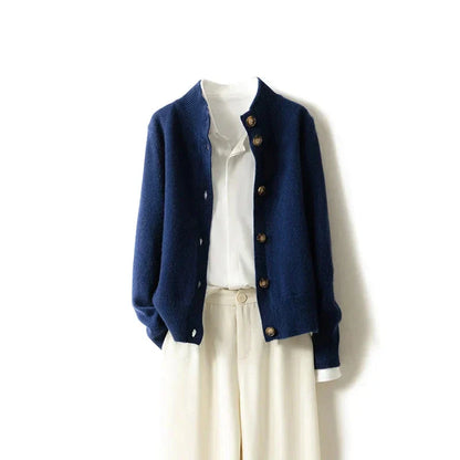 Women's Cashmere Cardigan Fine Knit