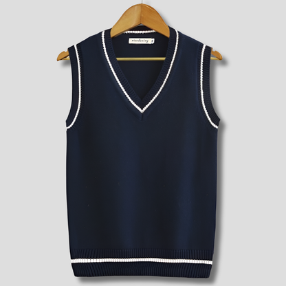 Sleeveless Striped Pullover - VibreMode