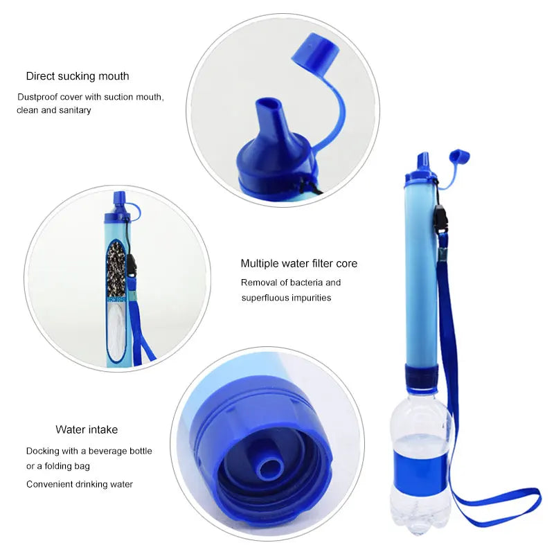 Portable Water Filter Outdoor Survival