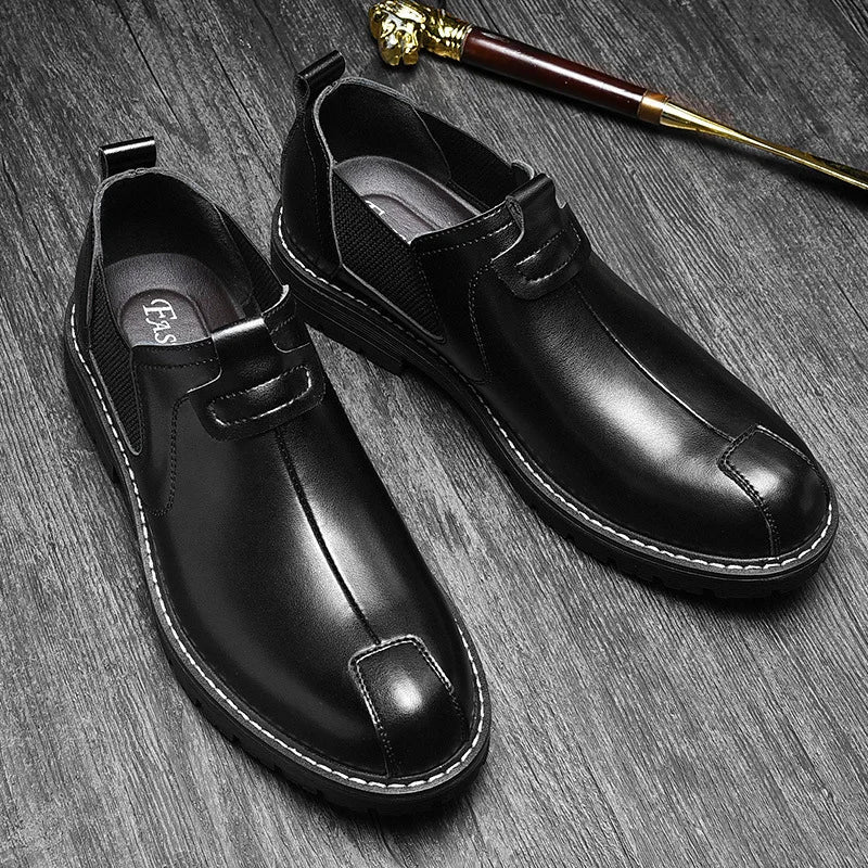 Authentic Leather Mocassin Shoes - VibreMode
