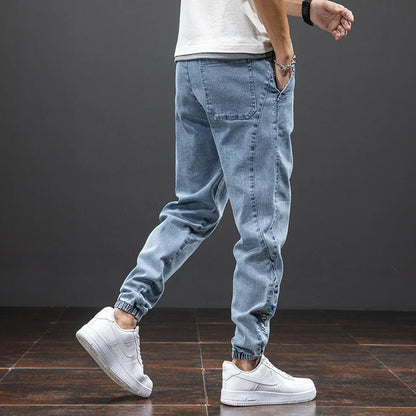 Men's Tapered Jogger Pants Patch Detail