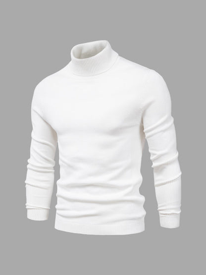 Men's Turtleneck Sweater Washable - VibreMode