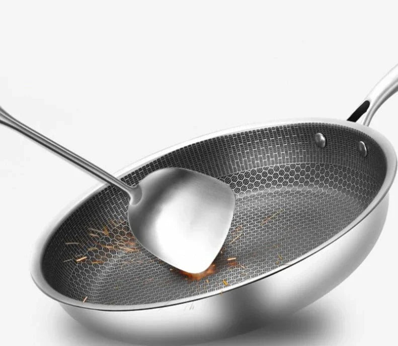 Stainless Steel Non-Stick Frying Pan