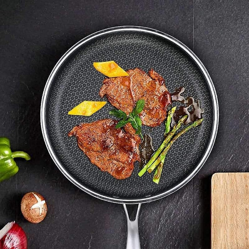 Stainless Steel Non-Stick Frying Pan